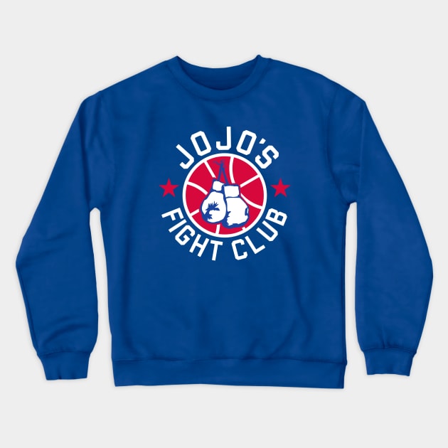 JoJo's Fight Club - Blue Crewneck Sweatshirt by KFig21